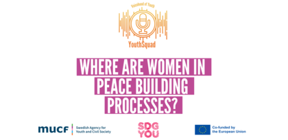 Where are women in peace building process