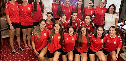 Empowering female athletes - workshop held with the Serbian Handball Federation and Sanja Malagurski